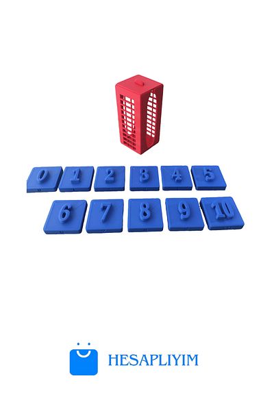 hesaplıyım Educational Toy Number Tower - 0 and 10 a - Number Legosu