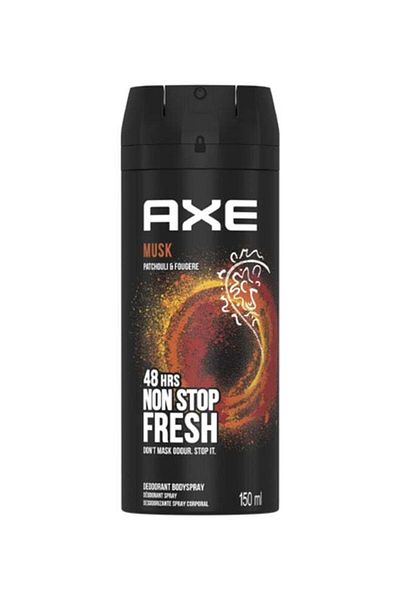 Axe Musk Patchouli And Fougere 48Hours Non Stop Fresh Deodorant Bodyspray 150ml