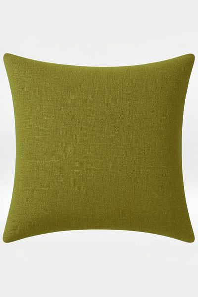 Luvora Home Nova Series Linen Throw Pillow Cover - Green