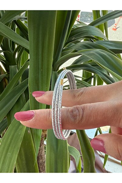 mibrillo يمكن صنع حبل سحري رمادي فضي، قلادة، خلخال، سوار