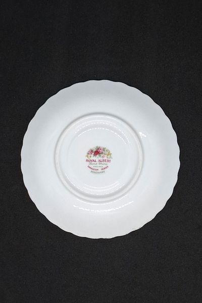 Royal Albert Sheraton Series Rosemary Bone China England Antique Porcelain Coffee Cup Saucer 12cm