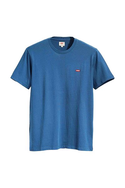Levi's Herren T-Shirt - "Original Housemark Tee", Rundhals, Baumwolle