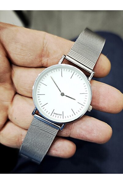 Samstar unisex hasır kordon retro kol saati