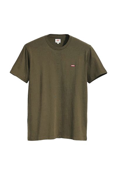 Levi's Herren T-Shirt - "Original Housemark Tee", Rundhals, Baumwolle