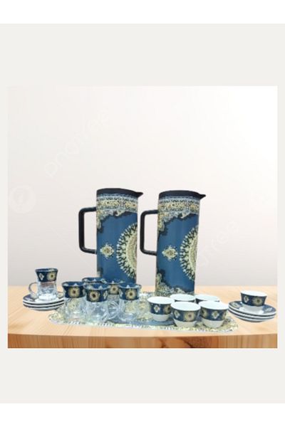 Generic 21-piece hospitality thermos set