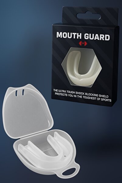 SAVUR Dişlik Profesyonel Kick Boks Dişlik, Muay Thai, Amerikan Futbolu, Basktbol Korumalı Kutulu Dişlik