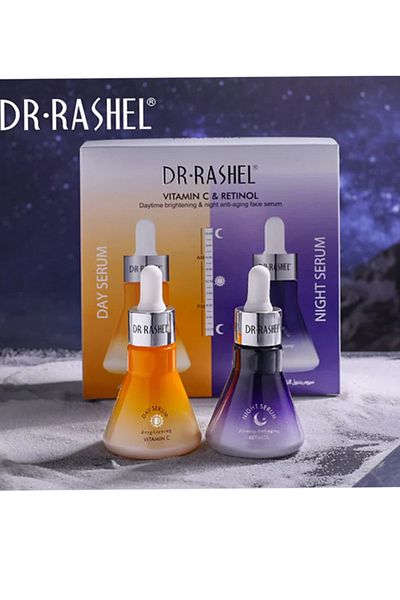 RASHEL Dr. Rashel Vitamin C Day & Retinol Night Serum Set