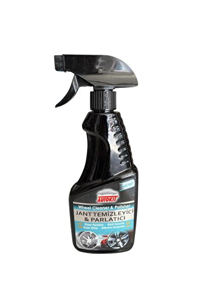 Autokit Araç Jant Parlatıcı Ve Oto Demir Tozu Temizleyici Sprey 500 ml Jant Temizleyici Ve Fren Tozu Sökücü