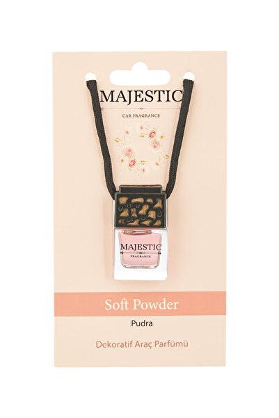 majestic home fragrance Oto Kokusu Soft Powder 7 ml - Dekoratif Araç Parfümü
