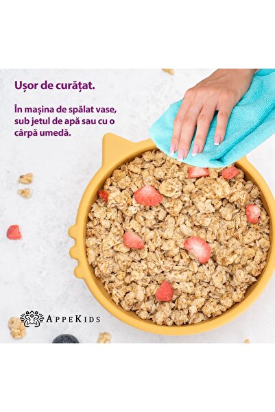 APPEKIDS Silikonová miska, AppeKids, Kitty I - Med