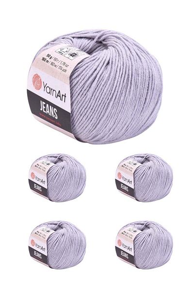Yarnart Yarn Art Turkish Cotton Jeans Thread 5 Pieces