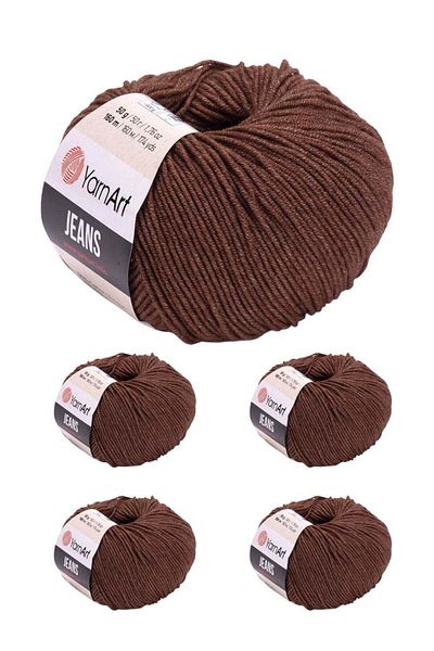 Yarnart Yarn Art Turkish Cotton Jeans Thread 5 Pieces