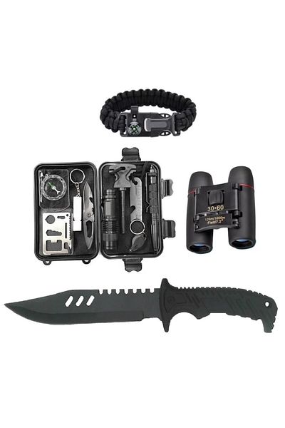 Globalport Retail TKA 15 in 1 survival kit, multifunctional, ideal for hiking, fishing, camping