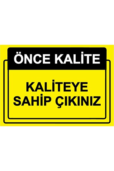 ZiPrinter Quality First. Have Quality Exit Isg Warning Sign Pvc A4 21X30 cm