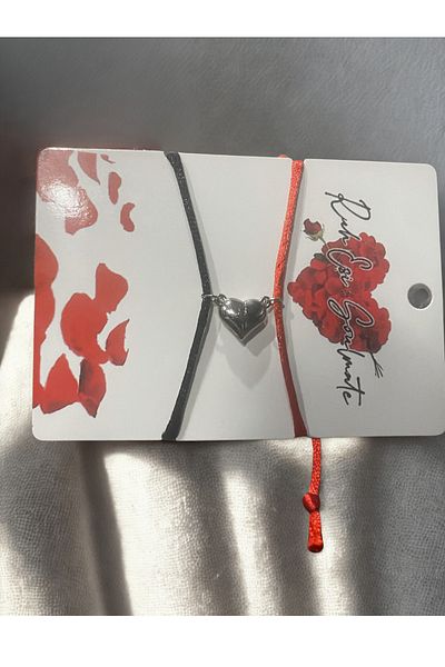 okyanus special Magnetic Heart Couple Bracelet