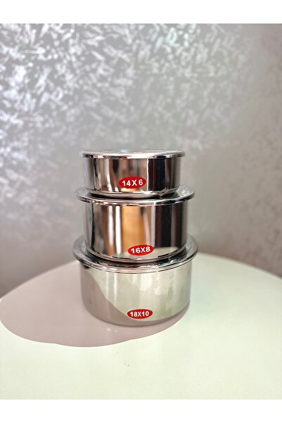 SteelAndArt حاوية تخزين 430 من الفولاذ المقاوم للصدأ عالي الجودة