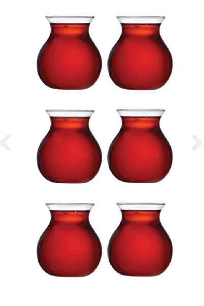 entarzlife 6 Pcs Borosilicate 200 ml Tea Cup Thin Tea Cup