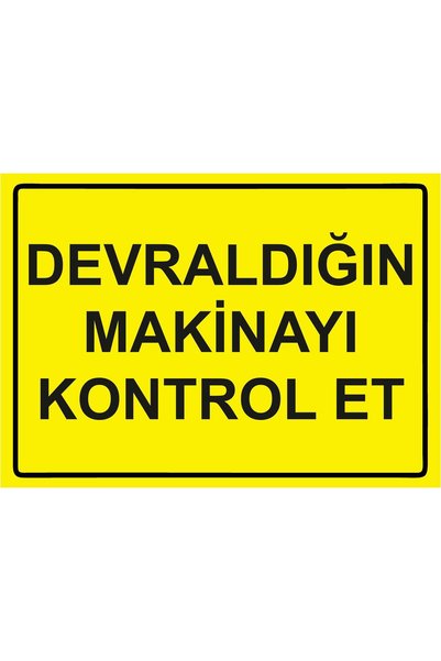 ZiPrinter Check the Machine You Just Acquired Isg Warning Sign Pvc A5 15X21 cm