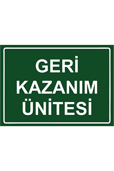 ZiPrinter Recovery Unit Isg Warning Sign Pvc A3 30X42 cm