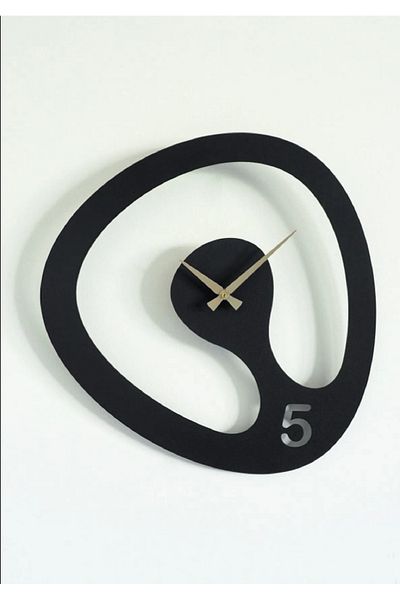Rapithwin Wooden Silent Wall Clock - Modern Home Office Decorations - Wall Accessories