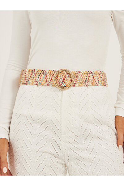 Styli حزام بتصميم منسوج ومشبك دائري