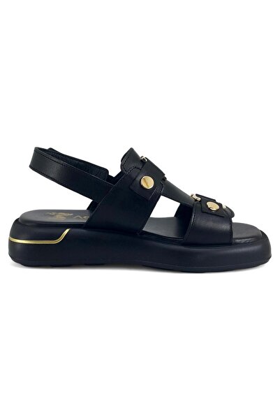 Venüs 25440007 25Ys Women's Daily Sandals Black