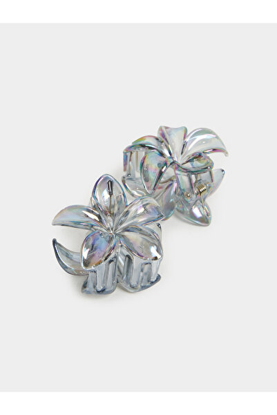 Styli Set of 2 - Flower Design Claw Clip