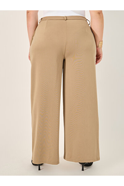 Styli Solid Wide leg tailored trouser