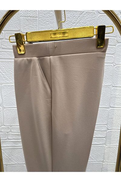 Zeynep Butik Studded Pipe Leg Trousers 1694