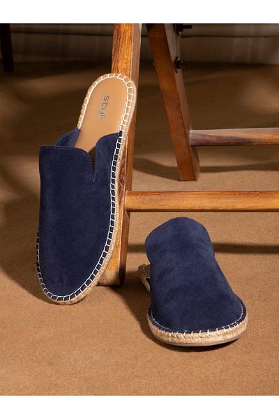Styli Faux Suede Mule Espadrilles