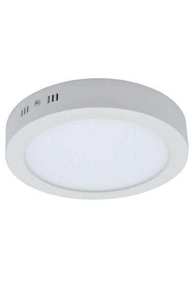 Cata Ct-5233 18W Panel Led Luminaire Round Surface Mounted Metal Case Warm White 3200K