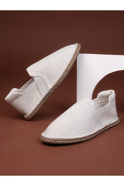 Styli Jute Canvas Slip On Espadrilles