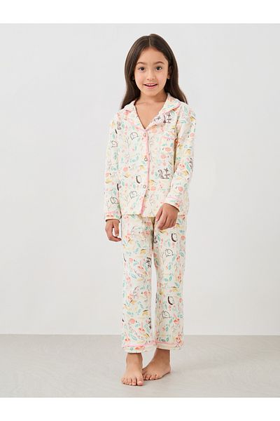 Styli All-Over Print Shirt and Pyjama Set