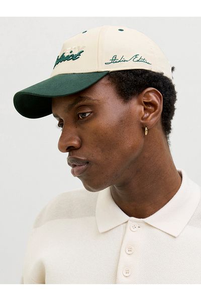 Jack & Jones Embroidered Slogan Cap