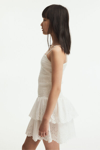 H&M Büzgülü ve Askılı Elbise