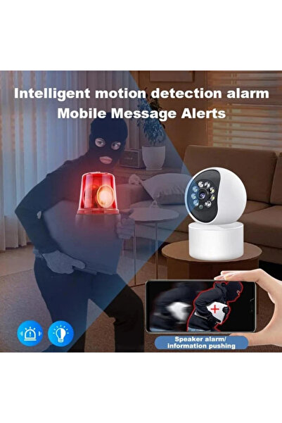 Denx 3.1MP HD surveillance camera with color night vision, and storage support up to 128GB (DX2258)