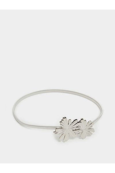 Styli Floral Accent Slim Belt