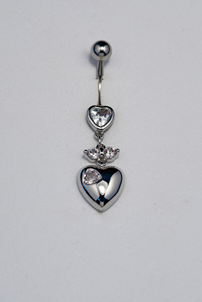 Piercing by Sever KALP SALLANTILI CERRAHİ ÇELİK GÖBEK BELLY PIERCING… GÜMÜŞ/S...