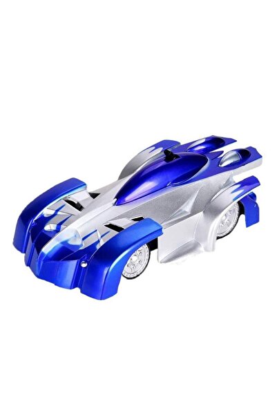 SIKS Mașină antigravitațională, jucărie inteligentă, mașină care se cațără pe pereți și tavane, gri/albastru