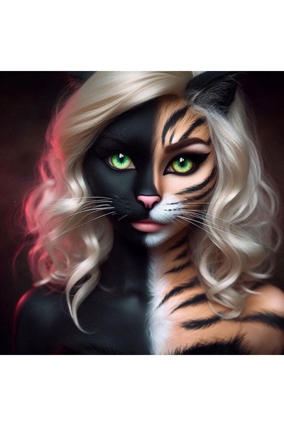 DennisEylul إكسسوارات حفلات الفهد والجاغوار 2 قطعة