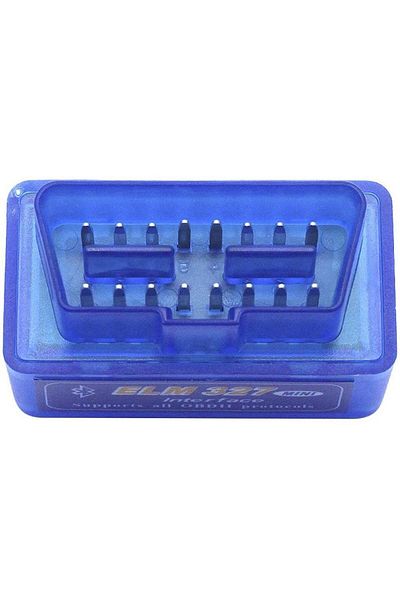 BOEM Interfață Bluetooth, OBD II mini, albastră, ELM 327, mini