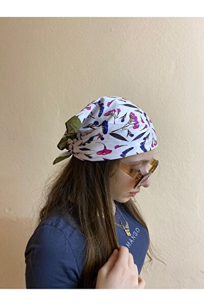 sema aksesuar Φουλάρι με σχέδιο λουλουδιών - Μπαντάνα