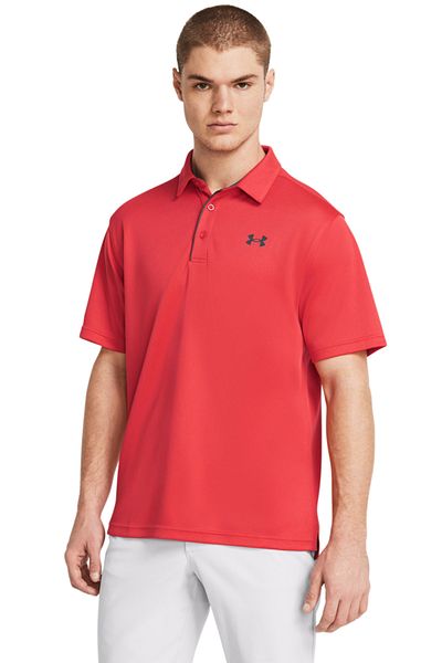 Under Armour , Golf Tech™ Polo Shirt, Coral, L