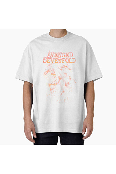 COMVİCHO تي شيرت مطبوع بتصميم avenged2 للجنسين
