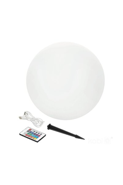 Kobi Lampă solară sferică, RGBW, diametru 40 cm, cu telecomandă, Kobi