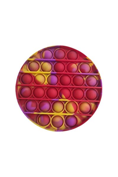 SIKS ® jucărie senzorială antistres din silicon Pop It Now, pentru copii, impermeabilă, formă rotundă