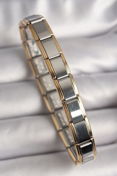 Avantaj Kapıda ®   316L Steel Mix Color Letterless Nomination Bracelet