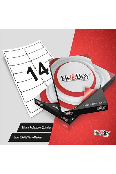 Herboy Computer Label Laser 99.1X38.1 Hb-1014