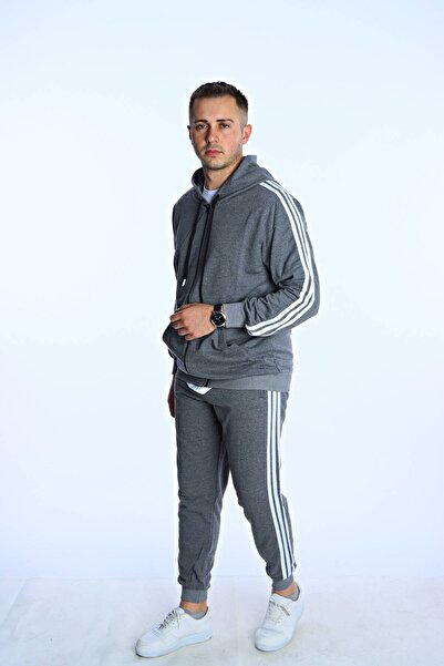 eg38 Tmb ριγέ φόρμα με φερμουάρ καπνιστή