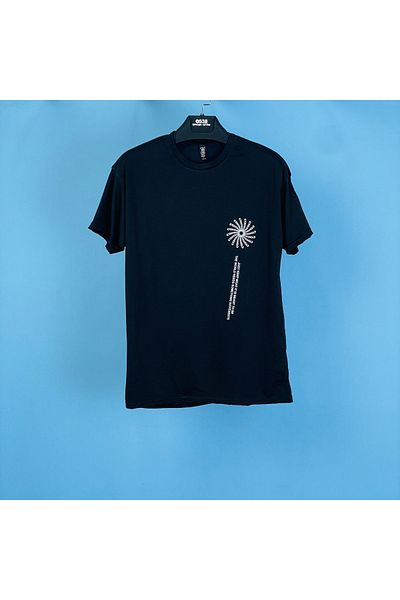 eg38 Μπλουζάκι Countinuou Oversize Μαύρο